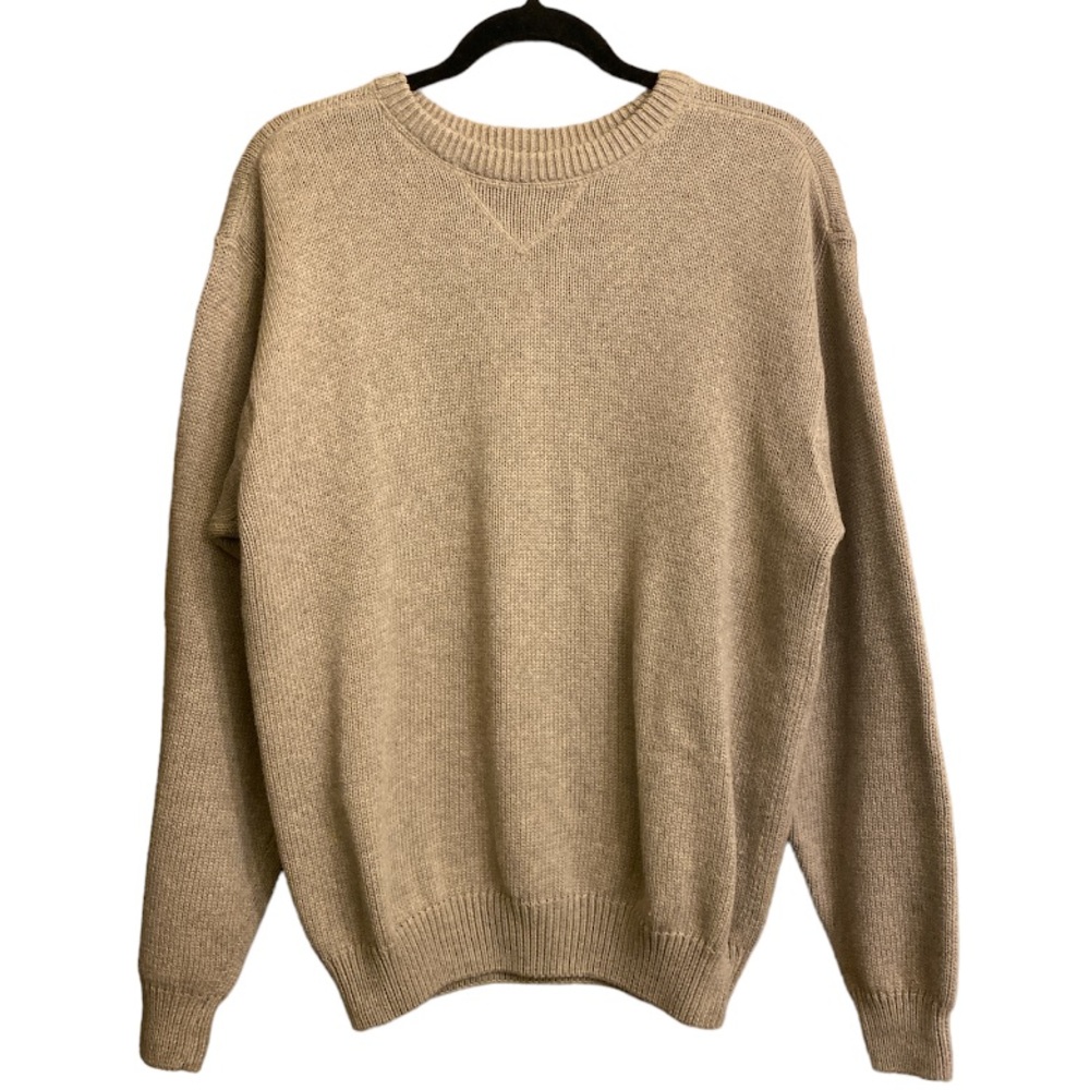 Vintage Croft & Barrow Sweater Size Medium Casual Neutral Classic